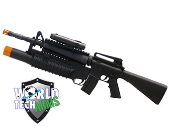 74% off Mini M16A1 M203 Grenade Launcher Airsoft Rifle