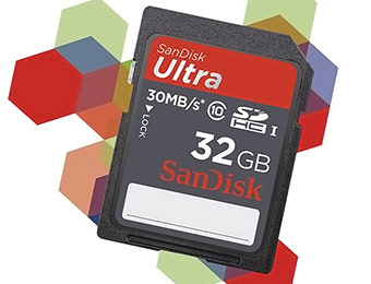 67% off SanDisk Pixtor 32GB SDHC Memory Card