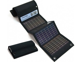 58% off Powerfilm USB + AA Solar Battery Charger