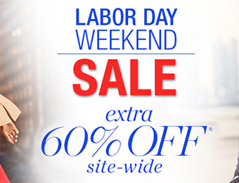 Labor Day Weekend Sale - Extra 60% off Site-Wide!