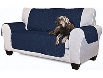 71% off Furhaven Reversible Pinsonic Poly Loveseat Protector