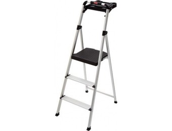 40% off Aluminum Step Stool, 3-Steps, With Project Tray