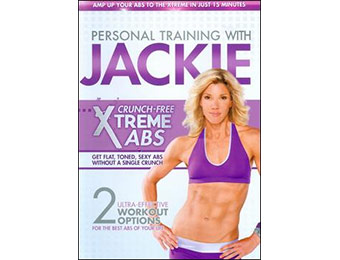 67% off Personal Training w/ Jackie: Crunch-Free Xtreme Abs DVD