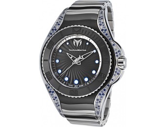 61% off TechnoMarine Blue Manta Two-Tone Diamond Ceramic Watch