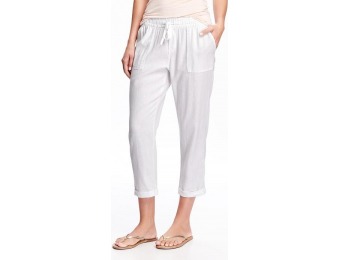 76% off Old Navy Mid Rise Cropped Pants For Women