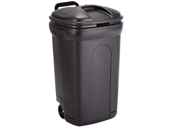 35% off 35 Gallon Trash Can with Wheels