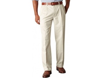 80% off Men's Dockers Easy Khaki D3 Classic-Fit Pleated Pants