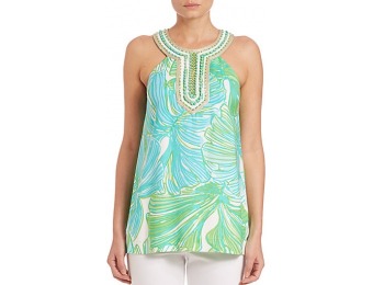 60% off Lilly Pulitzer Adelina Printed Tunic