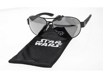 81% off Lucasfilm Star Wars Men's Black Pilot Sunglasses - Darth Vader