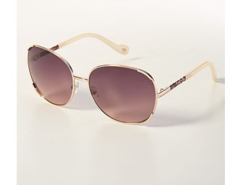 82% off Ladies Jessica Simpson Round Glam Sunglasses