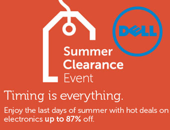Dell Summer Clearance Sale, Up to 87% off Electronics & Accessories