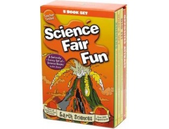 76% off Spinner Books Science Fair Fun 5-Book Set, Earth Sciences