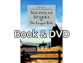 48% off The Longest Ride by Nicholas Sparks (Book & DVD)