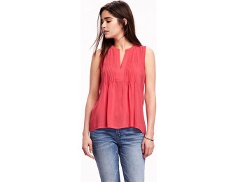 74% off Old Navy Pintuck Swing Tank For Women