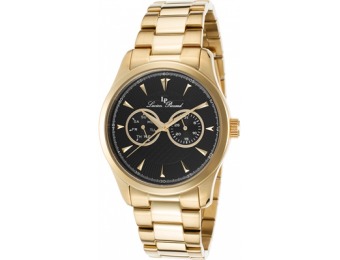 89% off Lucien Piccard Stellar Gold-tone Stainless Steel Watch
