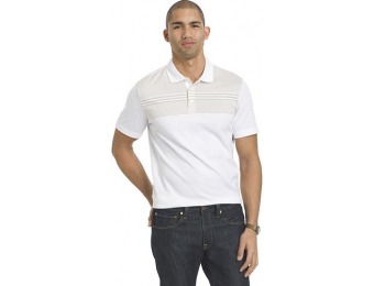 80% off Men's Van Heusen Classic-Fit Jacquard Polo Shirt