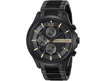 $130 off Armani Exchange Men's AX2164 Black PVD Watch