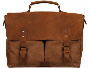 58% off Wilsons Leather Thunder Canvas Brief w/ Leather Accents