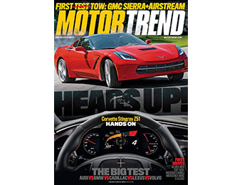 92% Motor Trend Magazine 1 Year Subscription, promo code: 0325