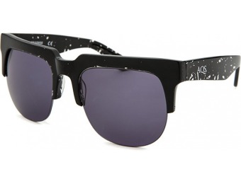 90% off AQS by Aquaswiss Semi-Rimless Black Sunglasses