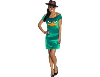 83% off Teen Agent Perry Dress Costume - Phineas and Ferb