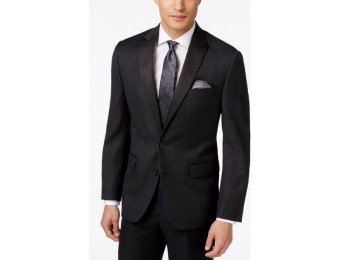 86% off Ryan Seacrest Distinction Men's Black Dot Slim-Fit Sport Coat