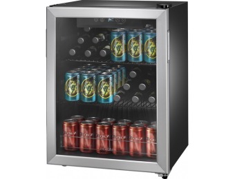 $150 off Insignia 78-Can Beverage Cooler - Stainless Steel