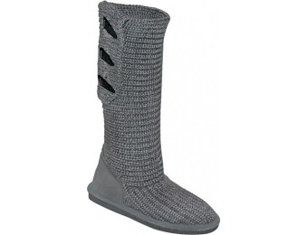 72% off Bearpaw Women's Knit Tall Boots, Gray