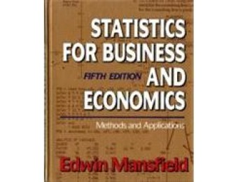 99% off Statistics for Business & Economics 5th Edition, Used