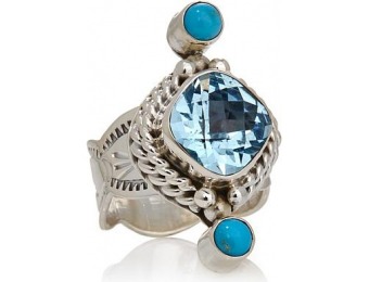 83% off Chaco Canyon Couture Multigemstone Sterling Silver Ring
