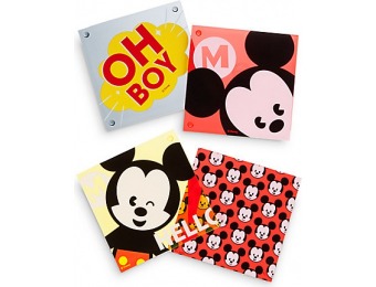 80% off Mickey Mouse MXYZ Acrylic Coaster Set
