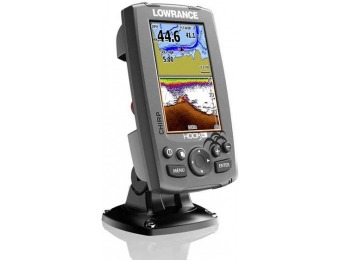 46% off Lowrance Hook-4 CHIRP Transducer / GPS / Cartography