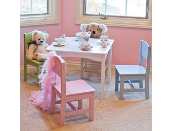 54% off KidKraft Nantucket Table & 4 Pastel Chairs