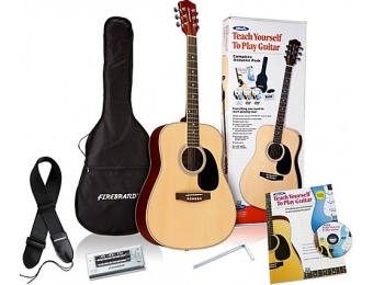 72% off Alfred Teach Yourself To Play Acoustic Guitar Kit