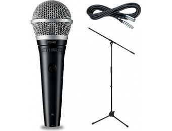 74% off Shure Pga48-Lc, Stand & Cable Package