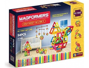 53% off Magformers My First 54 Piece Magnetic Construction Set