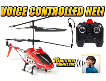 $95 off Gyro Heli Command 3.5CH Voice Control RC Helicopter