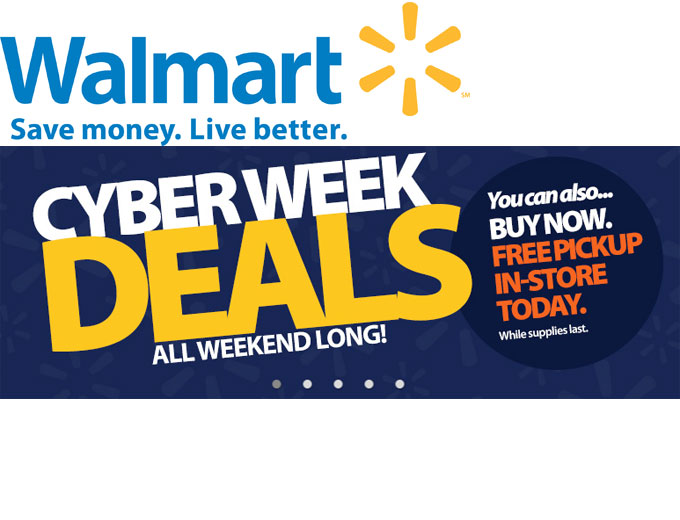 Walmart Cyber Week & Black Friday Deals