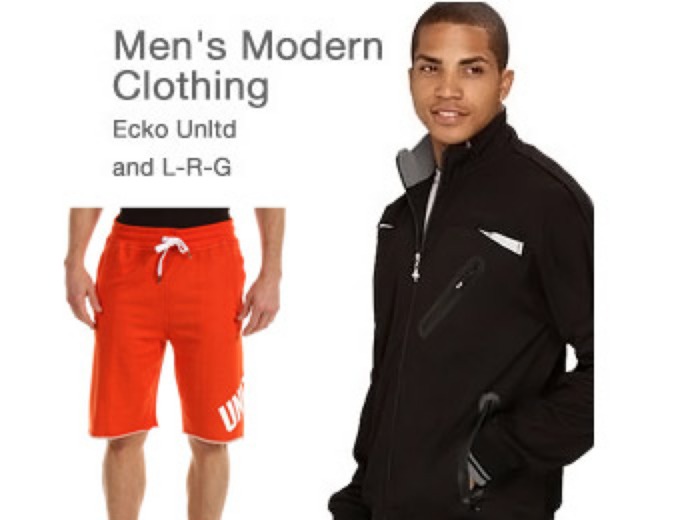 Up to 80% off Men's Modern Clothing, Ecko, LRG