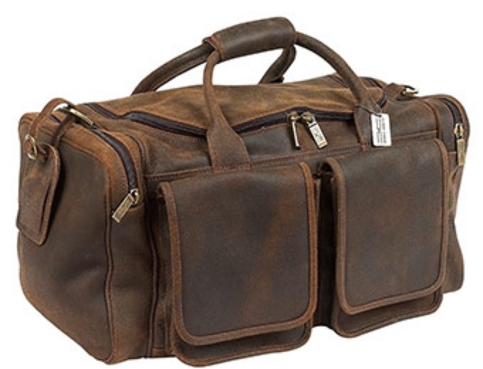 ClaireChase Hampton Leather Duffel Bag