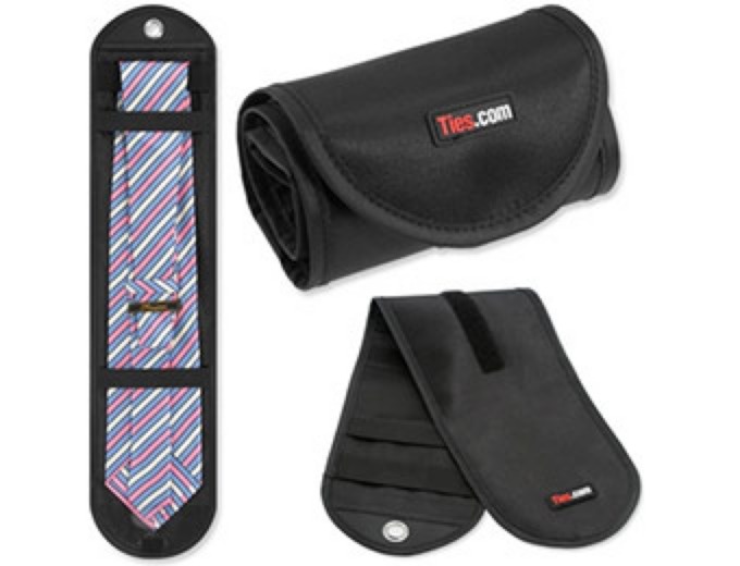 Necktie Travel Roll Storage Device