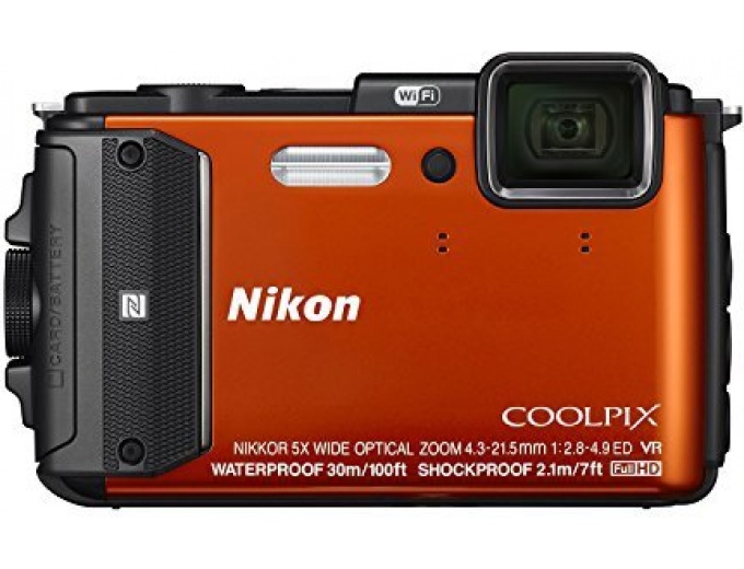 Nikon Coolpix AW130 16MP Waterproof Camera