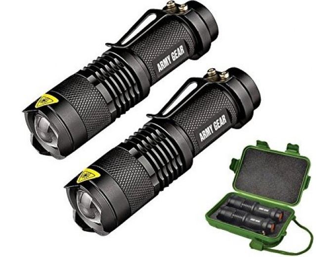 Special Forces Tactical Flashlight (2 Pk)