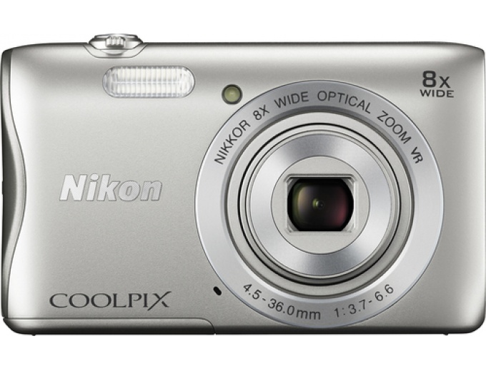 Nikon Coolpix S3700 20.1MP Digital Camera