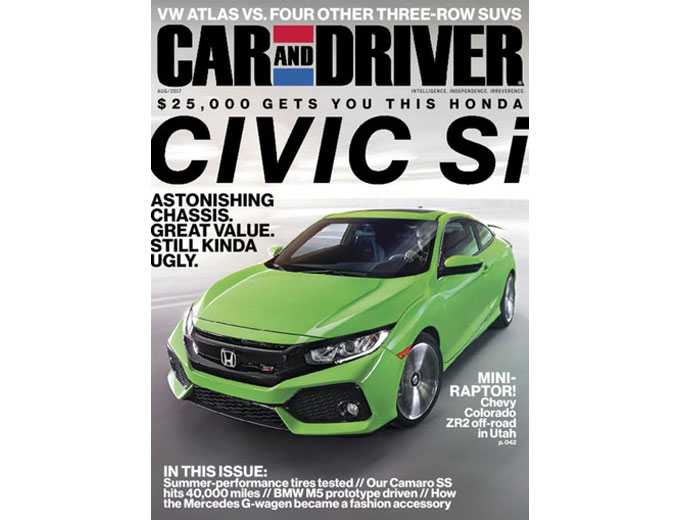 Car and Driver Magazine Subscription