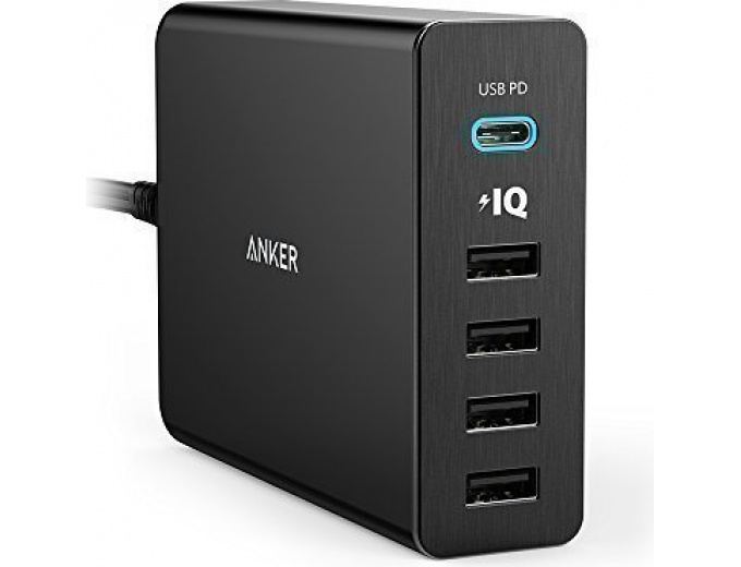 Anker 5-Port 60W USB Type-C Charger