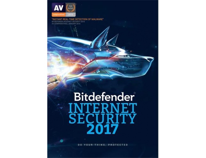Bitdefender Internet Security 2017 1-Year