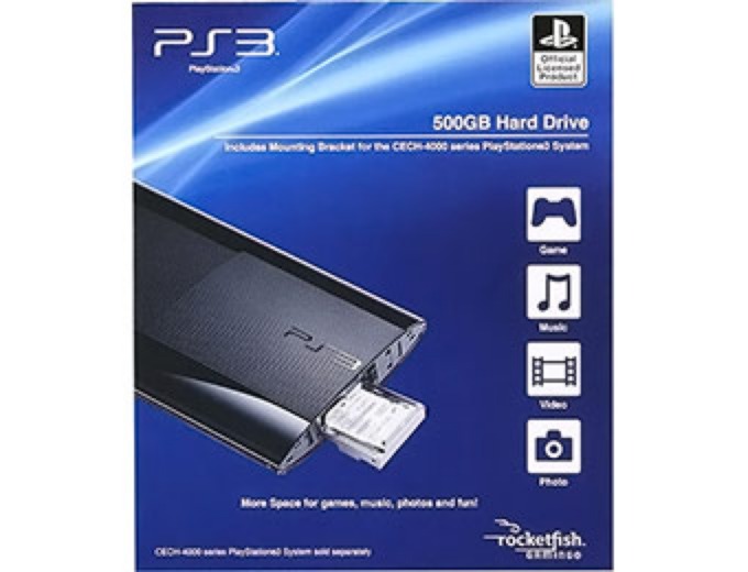 Rocketfish PS3 500GB Hard Drive