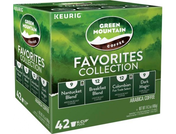 Green Mountain Favorites K-Cups (42-Pack)