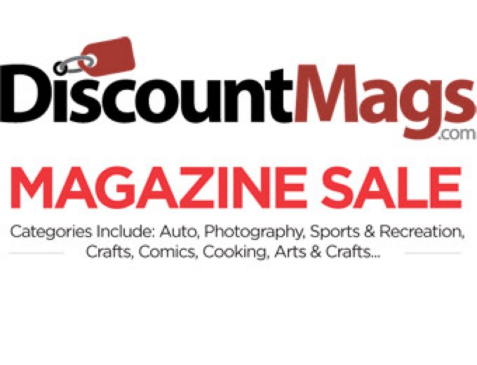 DiscountMags Hobby Magazine Sale - 80 Titles